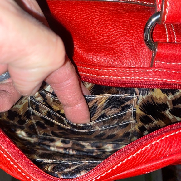 Sofia Caperell Red Hand Bag - Picture 7 of 17